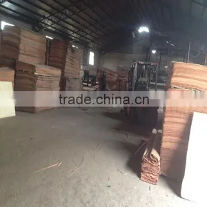 0.28-0.3mm AB Grade Good Price Plb Face Veneer for Plywood thumbnail-4