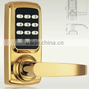 Electronic Security Code Keypad Electronic Digital Door Lock QL-P1 Lock thumbnail-1