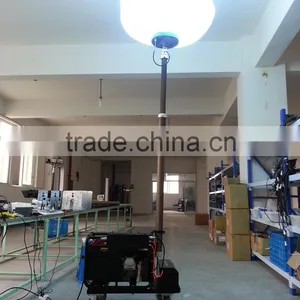 220V Portable Mobile Diesel Generator Light Tower Vehicle-mounted Light Tower thumbnail-5