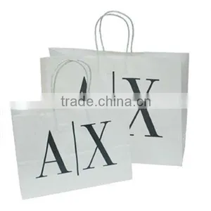 Paper Twisted Handle Bag,Printed Paper Bag,Brown Printed Paper Bag thumbnail-2