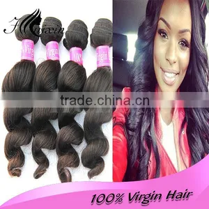 Factory Price Indian Loose Wave Hair Weaving Wholesale Real Unprocessed Virgin Indian Hair Extension thumbnail-1