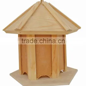 2015 China Suppliers Sale ISO9001&FSC&SA8000 Garden Wild Wooden Bird Feeder in Pet Cages,carriers&house thumbnail-1
