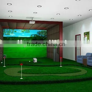 Arc-screen Indoor Golf Simulator thumbnail-1