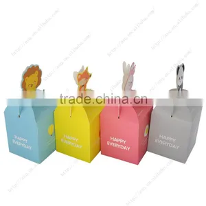 Colorful Attractive Carton Animal Paper Gift Packaging Box thumbnail-2