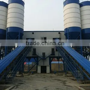 Factory Sale New Belt Type Mixing Machinery Wet Mix Concrete Batching Plant thumbnail-1