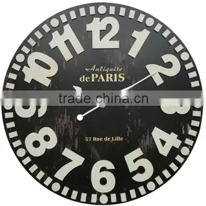 Big Size Decorative Wall Clock Wholesale Antique Iron Clock For Sale thumbnail-1