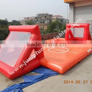 Indoor Inflatable Football Field/Family Soap Football Pitch on Yard thumbnail-1