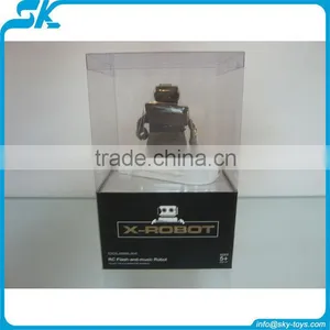 Robot Toys Hottest 6cm Voice Control Infrared Remote IR Mini rc Robot,robot Toys,sound Control Infrared Remote Robot thumbnail-1