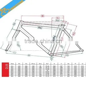 2015 Best Selling M10 Chinese Carbon Road Bike Frame UD/3K Carbon Road Frame High Quality Carbon Frame Road for Racing thumbnail-6