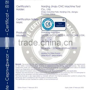 QC11Y-6X3200 Cutting Machine for Metal Sheet/hydraulic Shearing Machine of Best Price thumbnail-5