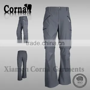 Spring Autumn Soft Polyester Detachable Trouser Nylon Cottony Stretch Fashionable Ladies Pants Ladies Suit With High Quality thumbnail-2