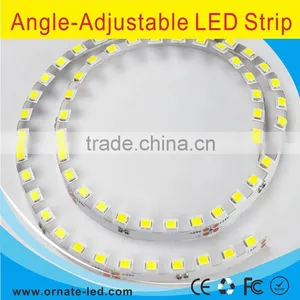 High Visual Energy Efficient Double Sided Angle Adjustable 2835 Bendable Led Strip thumbnail-1