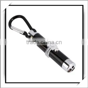 Cheap! Black 2 in 1 LED Flashlight Laser Pointer thumbnail-1