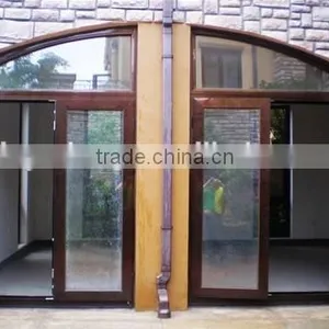 China Top Grade Hot Sale Aluminum Wood Composite Doors thumbnail-6