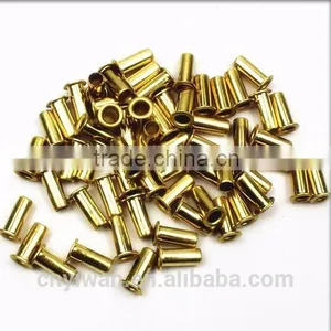 Hollow Tubular Brass Rivets thumbnail-3