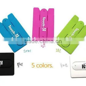 Wholesale China Gift Free Samples Silicone Card Holder Wallet thumbnail-1