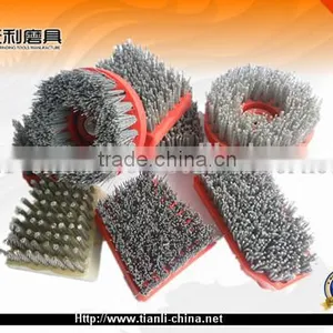 Abrasive Diamond Brush Fickert,stone Polishing Brush thumbnail-1