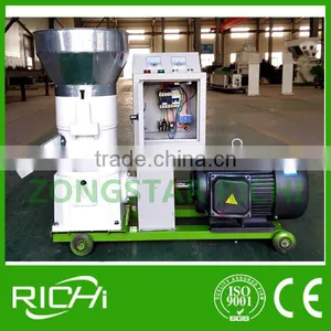 CE Approved Flat Die Wood Pellet Mill Machine/Biomass Wood Pellet Machine thumbnail-1