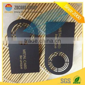 Stainless Steel High Quality Color Printable Laser Cut Metal Business Card thumbnail-4