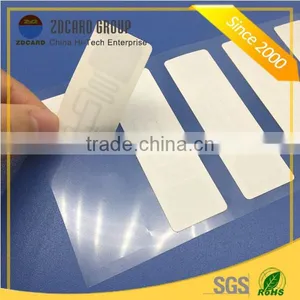 Customized Anti-theft Paper Disposable RFID Sticker thumbnail-2