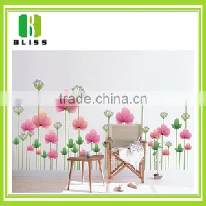 Custom Decorative Epoxy High Quality Room Decor Flower Design Wall 3d Floor Sticker thumbnail-5