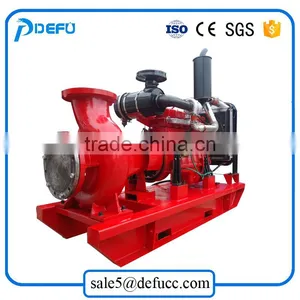 DEFU 70 M3/h 80 Meters Centrifugal Water Booster Pumps With 40 hp Diesel Engine thumbnail-3