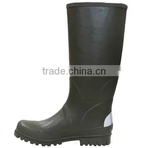 Mens Reflective Rubber Waterproof Mining Rain Boots thumbnail-2