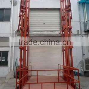 Electric Hydraulic Guide Rail Chain Lift Table Customerized Producing thumbnail-4