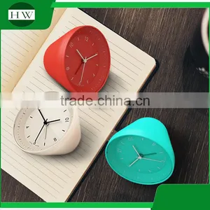 2016 New Colorful Plastic Jelly Gravity Control Mini Design Clock Digital Alarm Clock thumbnail-2