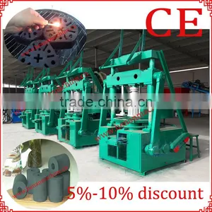 Professional Manufacturing Equipment With ISO Coconut Shell Charcoal Briquette Machine thumbnail-1