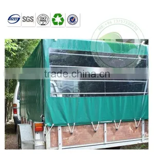 PVC Trailer Cage Covers With Clear Pvc Window Wholesale thumbnail-1