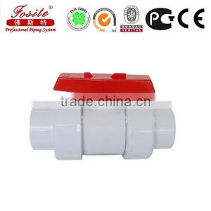Standard Female Thread Double Union Upvc Ball Valve thumbnail-1