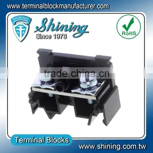 TA-040 Din Rail Type 600V 40A Male Female Screw Terminal Strip thumbnail-1