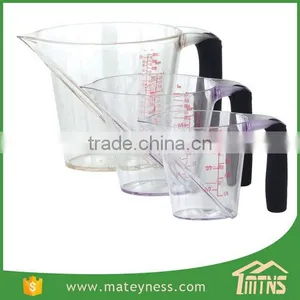 Cooking Baking Kitchen Plastic Angled Measuring Cup thumbnail-1