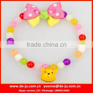 Yellow Bear Decorative Pet Handmade Collar thumbnail-1