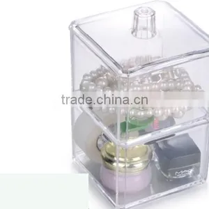 Plastic Cosmetic Organizer,acrylic Make up Organizer, Clear Cube Makeup Organizer thumbnail-3