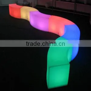 Waterproof IP 65 and 16 Color Changing Bar Led Light Cube Stool thumbnail-4