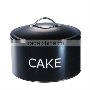 Stylish Cake Tin Black for Sale thumbnail-1
