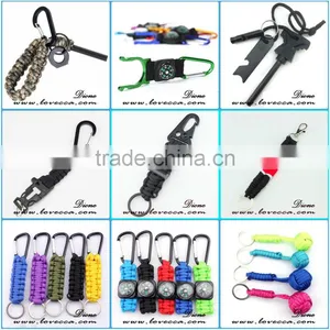 Firestarter Whistle Buckle With Compass 550 Survival Bracelet thumbnail-4