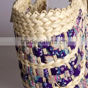 Fashion Straw Beach Bag thumbnail-1