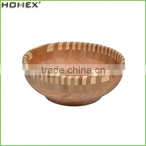 Hot Sale New Lifestyle Bamboo Salad Bowl Wooden Bowl/Homex_Factory thumbnail-2