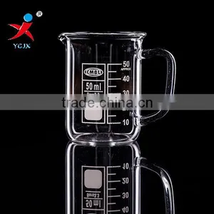 50ml Small Pyrex Glass Beakers With Handle thumbnail-1
