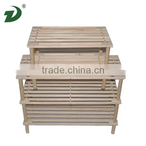 Whole Sale New Design Wooden Shoe Rack thumbnail-2