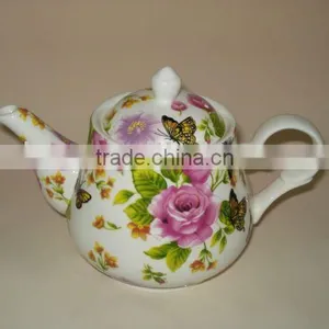 Ceramic Porcelain Tea Pot thumbnail-1