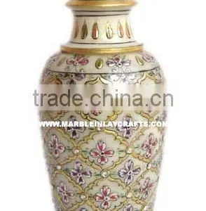 Decoration For Home Marble Flower Pot thumbnail-1