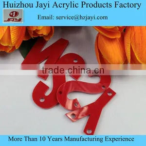 Customized Plastic Art Display 2016 New Acrylic Plexiglass 26 Letter Art Display Wholesale JYSB-16509 thumbnail-2