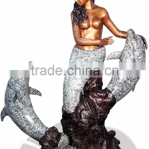 Indoor Dolphin Water Fountain thumbnail-3