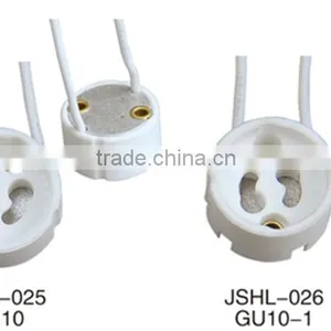 CE ROSH GU10/GZ10 Porcelain Ceramic Lampholder Factory thumbnail-2