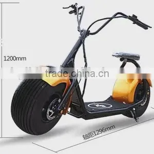 Cheap Electric Scooter City Coco Fat Tire Electric Scooter thumbnail-6