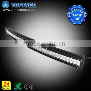 20"/30"/40"/ 50" 4X4 Offroad Cree Led 40 Inch Curved Led Light Bar 240w thumbnail-1
